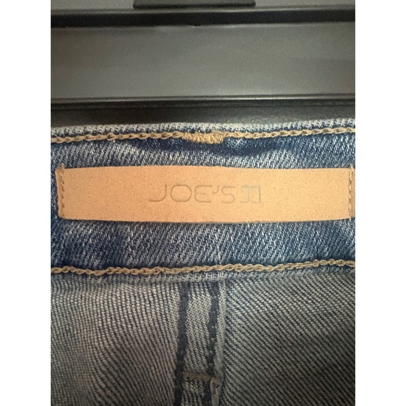 Joe's Jeans The Raine Ankle High Rise Slim Straight Barnes Destructed Button Fly - Picture 4 of 7